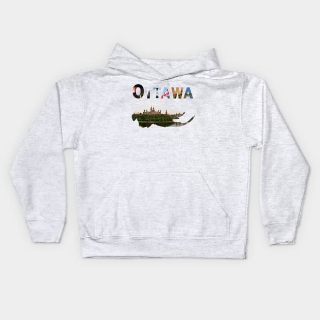 Ottawa Kids Hoodie by DarioNelaj